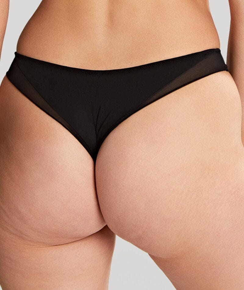 Panache Faith Brazilian Brief - Noir Knickers